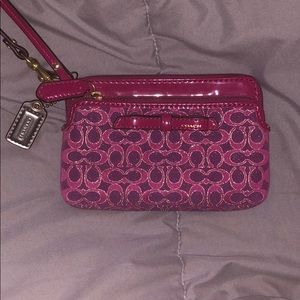 New Coach Wristlet